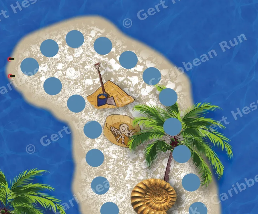 Archeologisch Eiland op het spelbord