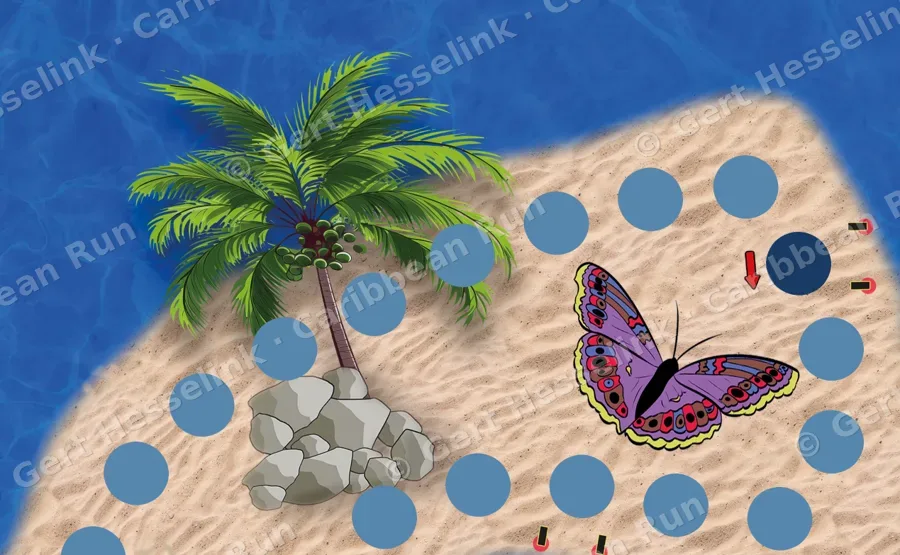 Onbewoond Eiland op het spelbord