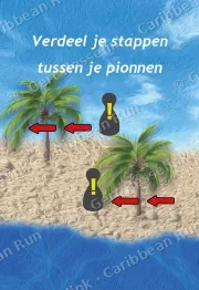Verdeel stappen tussen je pionnen